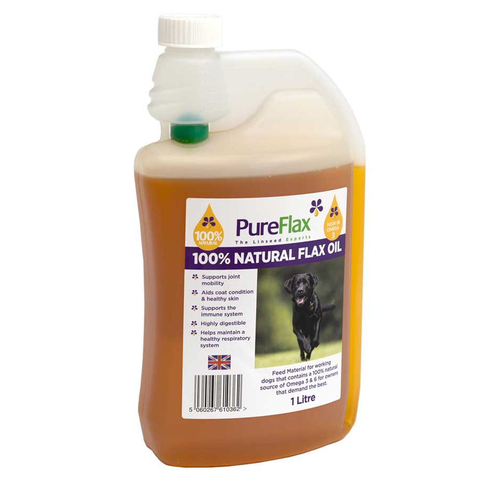 Pureflax Linseed Oil For Dogs 500ml The Blue Barn