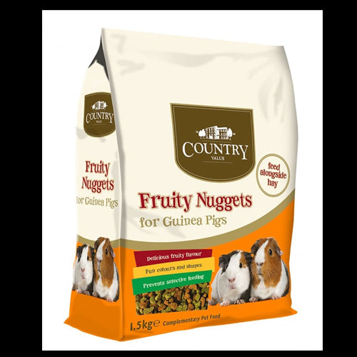 Country Value Guinea Pig Nuggets 1.5kg
