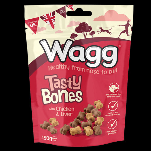 Wagg Treats Tasty Bones 150g