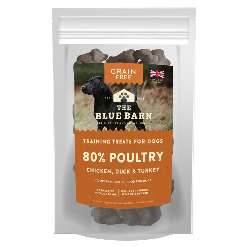 Blue Barn Dog Grain Free 80 Poultry Treats The Blue Barn