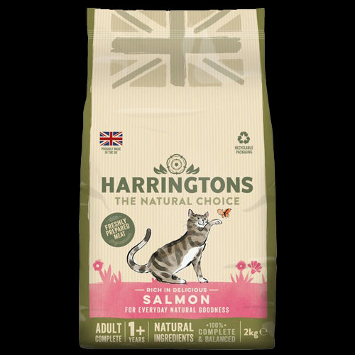 Harringtons Cat Adult Salmon & Rice 2kg