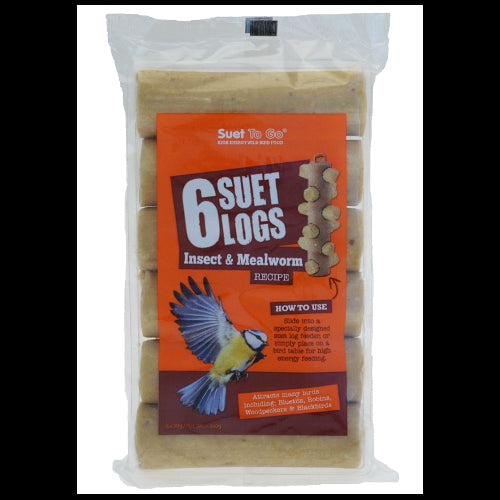 Suet To Go Suet Logs 6 Pack Insect