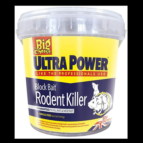 STV Ultra Power Block Bait Rodent Killer Refill 15x20g