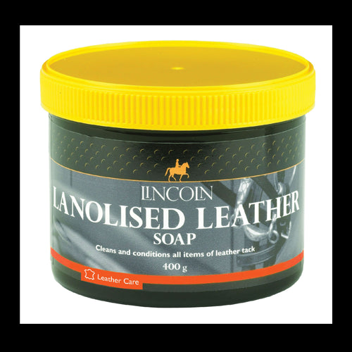 Lincoln Lanolised Leather Soap 200g