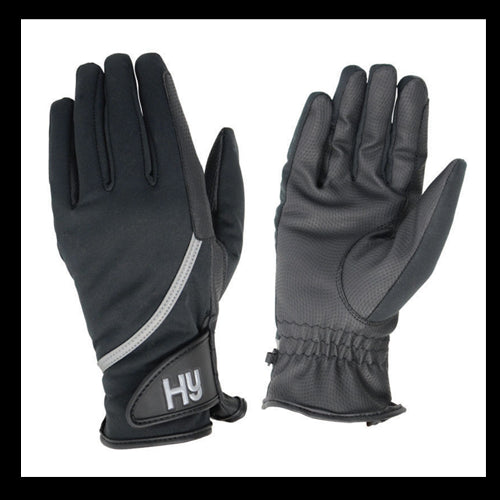 Hy5 Ultra Warm Softshell Gloves Black Large