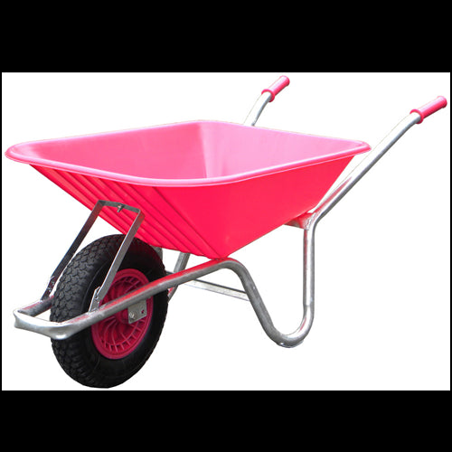 Wheelbarrow 90 Litre Pink