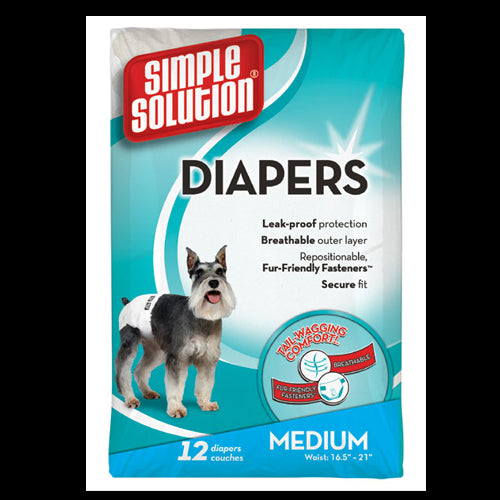 Simple Solutions Diapers Extra Small 12 Pack