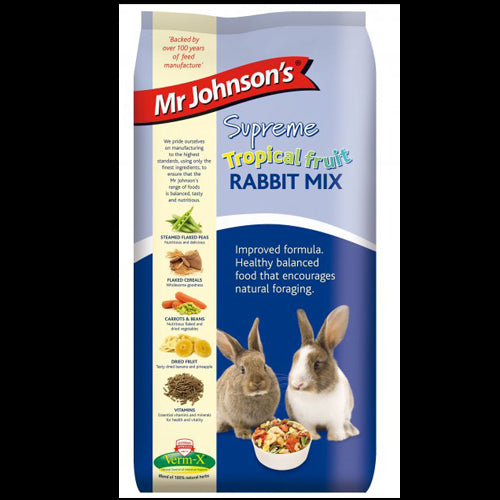 Mr Johnsons Supreme Tropical Rabbit Mix 15kg