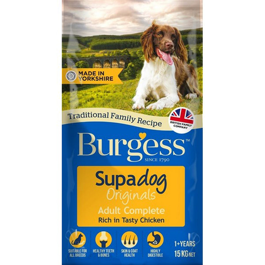 Burgess supadog outlet puppy food